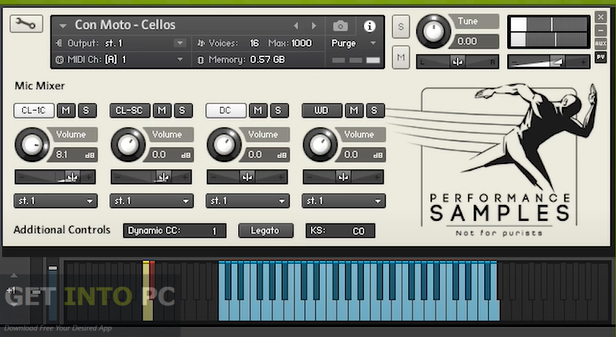 Performance Samples - CON MOTO - CELLOS (KONTAKT) Offline Installer Download